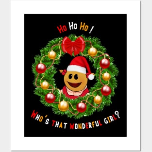 Funny And Cute Canadian Nanalan Merry Christmas And Happy New Year Posters and Art